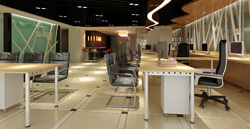 辦公裝修拋晶磚的特點