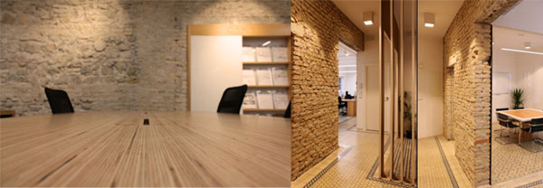 新舊元素結合的新辦公室設計