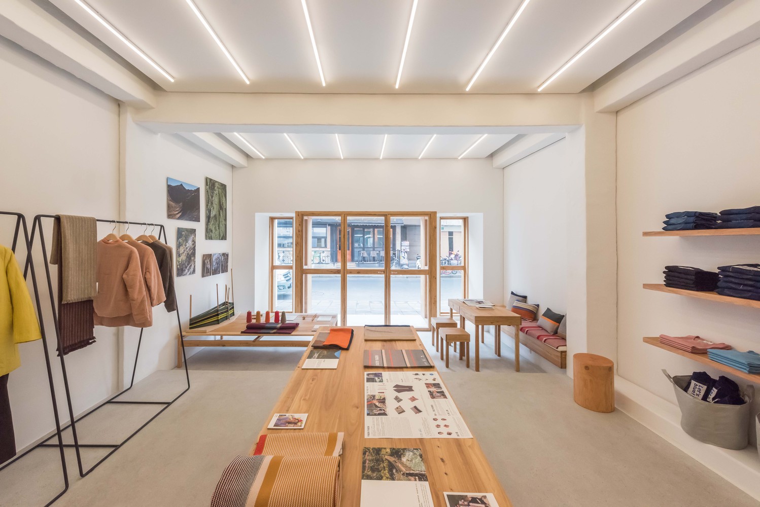 極簡主義的服裝店設(shè)計(jì)