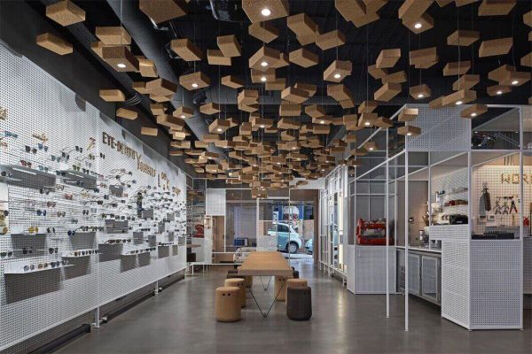 眼鏡店辦公室裝修設(shè)計(jì)的多功能空間